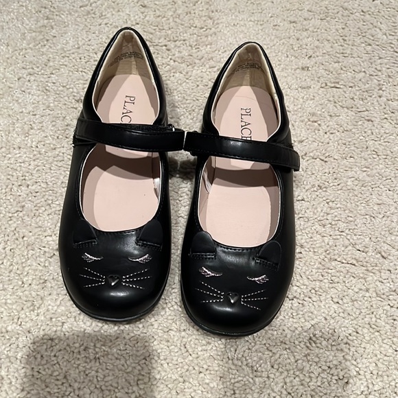 The Children's Place Shoes Black Cat Mary Jane Girls Shoes Size 2